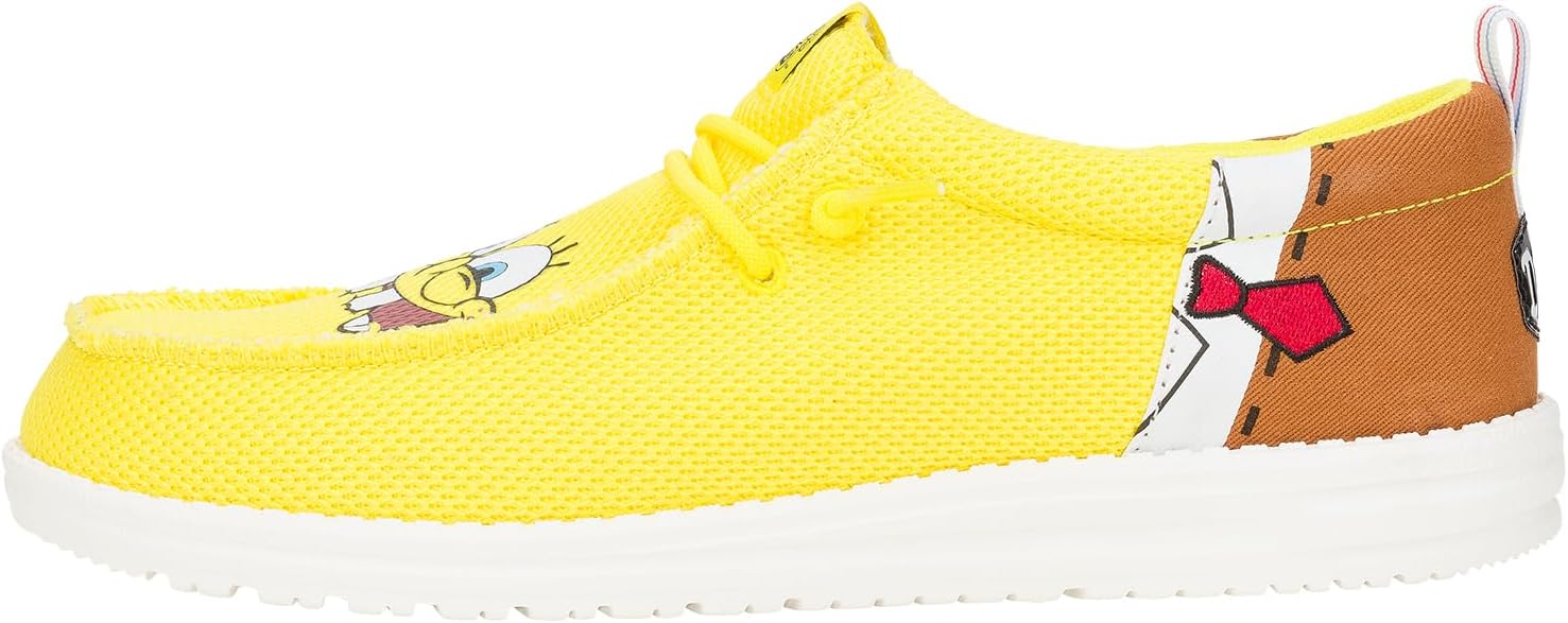 SpongeBob x HEYDUDE Men’s Slip-On Loafers – Comfortable, Lightweight Shoes