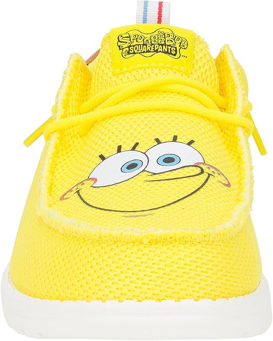 SpongeBob x HEYDUDE Men’s Slip-On Loafers – Comfortable, Lightweight Shoes