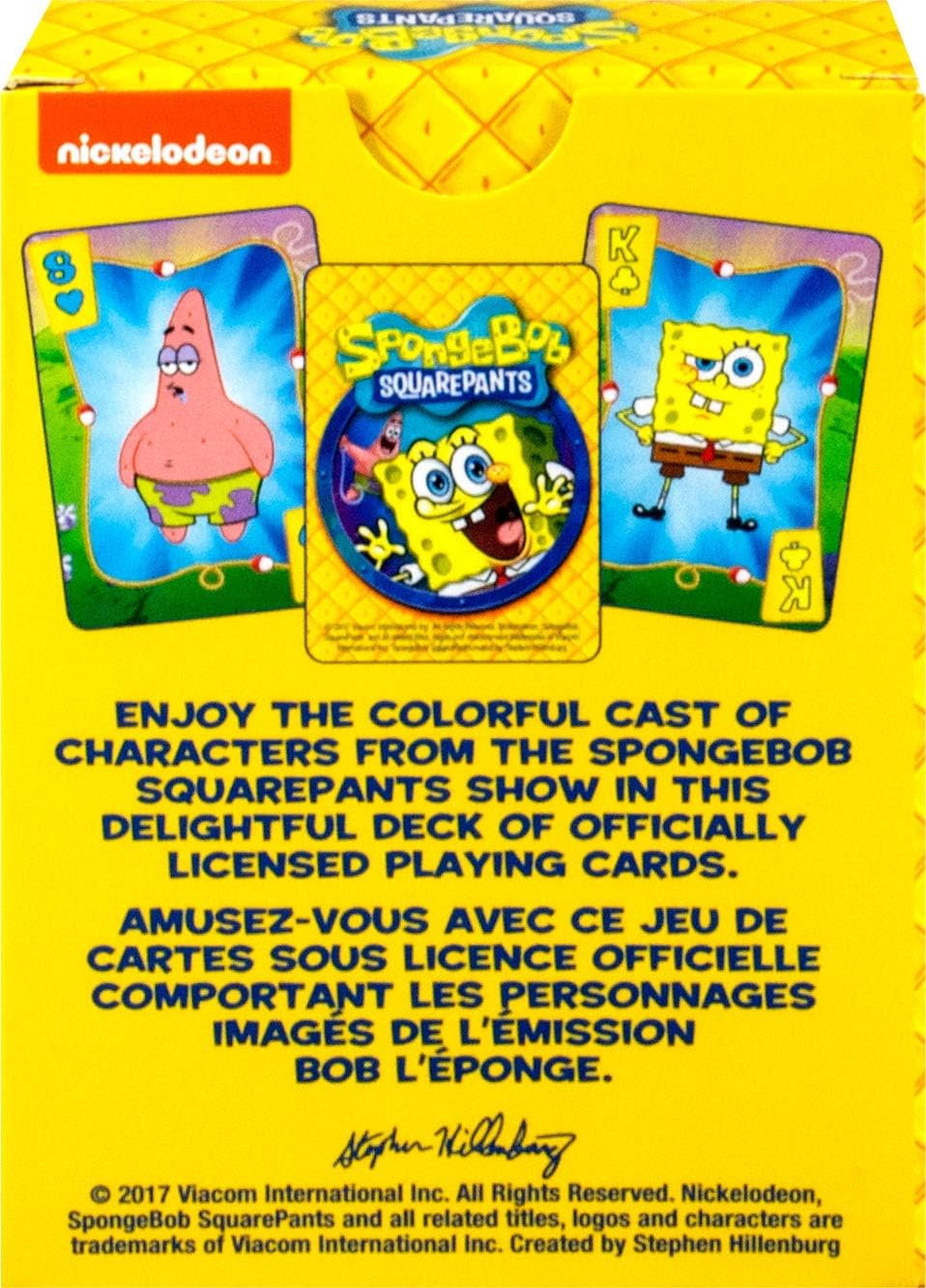 Spongebob Playing Cards - Spongebob Squarepants Themed Deck of Cards for Your Favorite Card Games - Officially Licensed Spongebob Merchandise & Collectibles